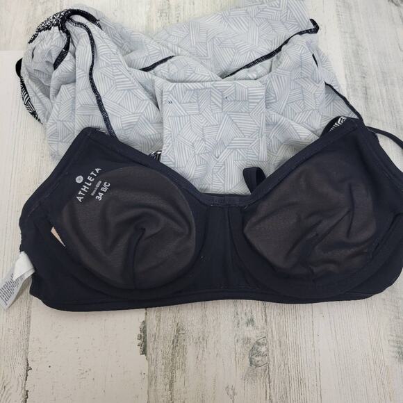 Athleta Laguna Scrunch Tankini Top Size 34 B/C - Picture 7 of 8